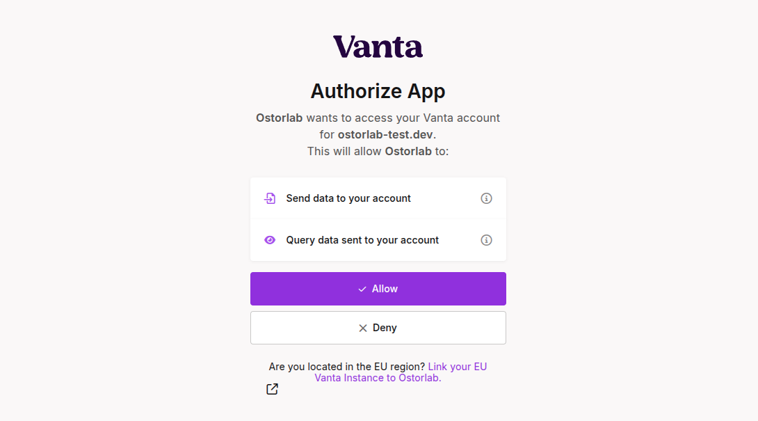 Authorize ostorlab