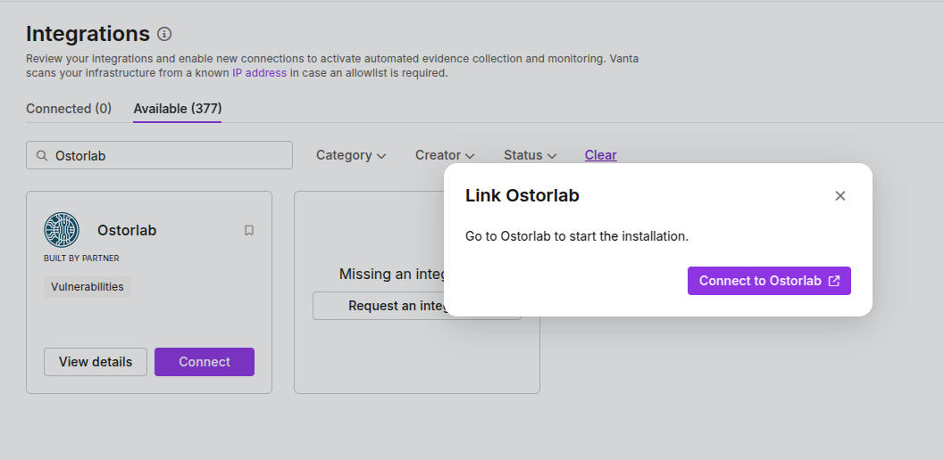 Link ostorlab