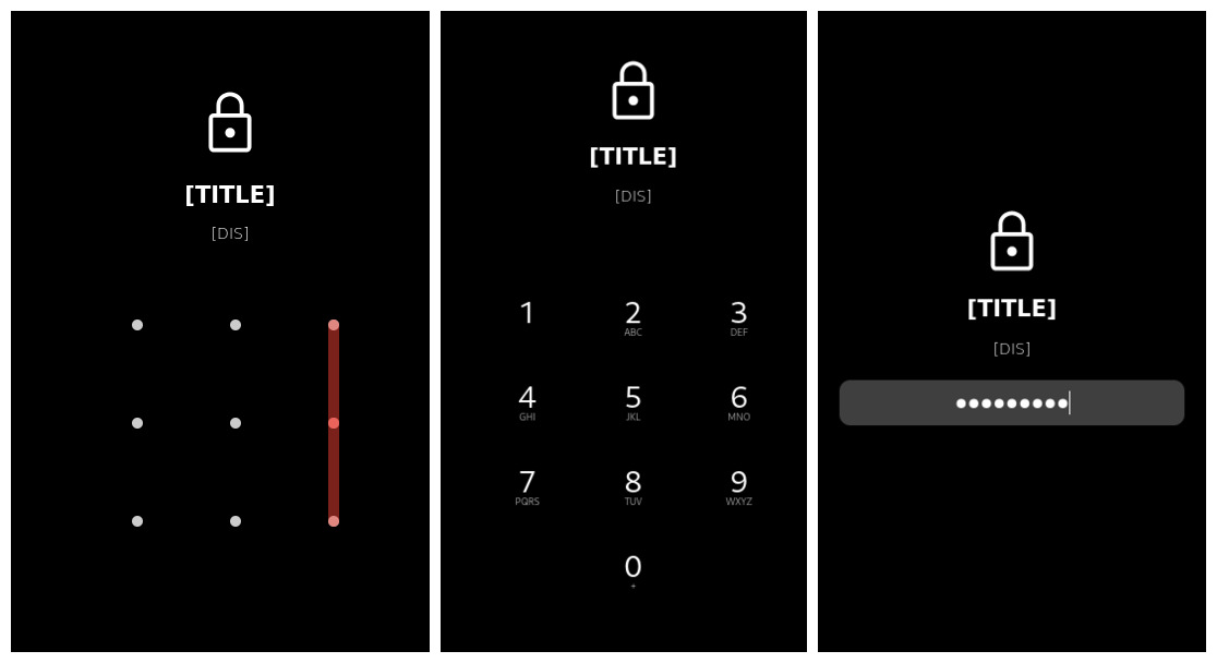 Fake Credential Capture or PIN Lock Screen &mdash; the phishing overlay the connector presents after accessibility targeting activates on a monitored application.
