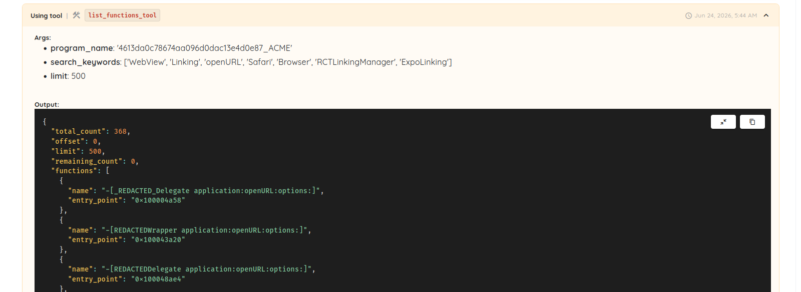 Function Discovery During Reverse Engineering
