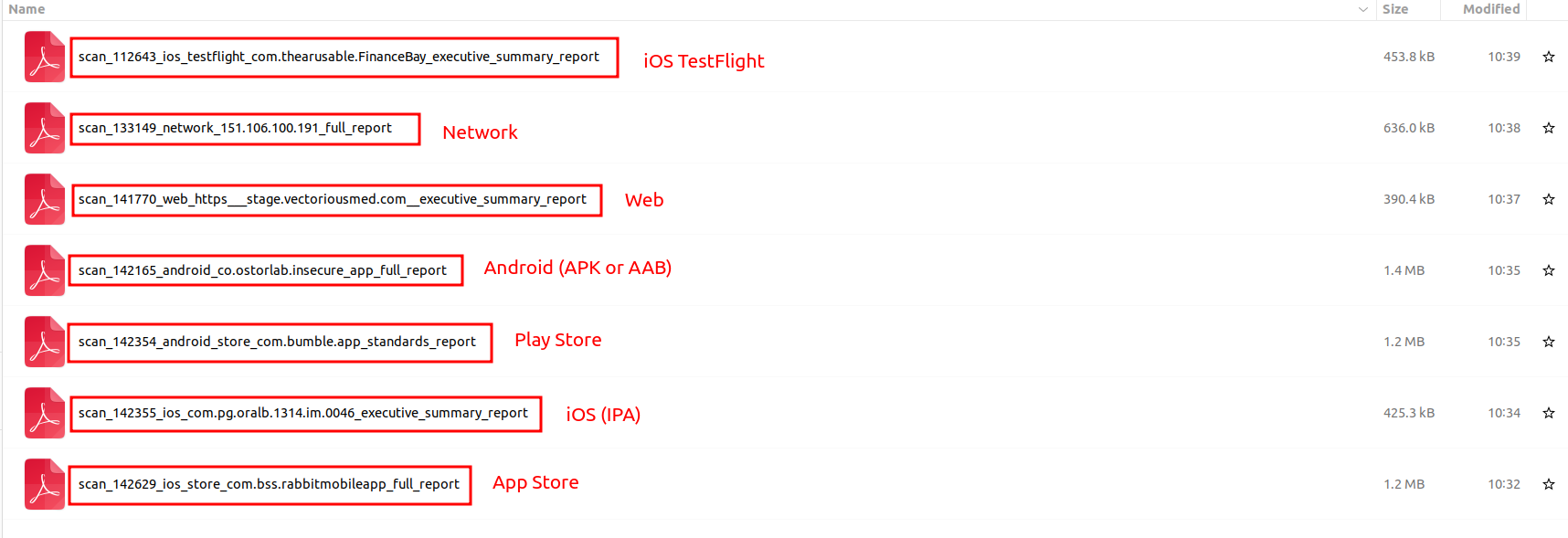PDF Export Naming