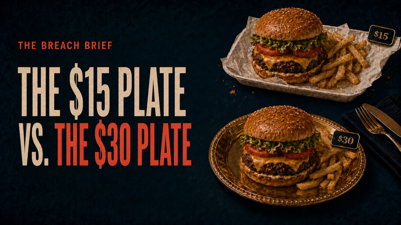 The $15 Plate vs. the $30 Plate