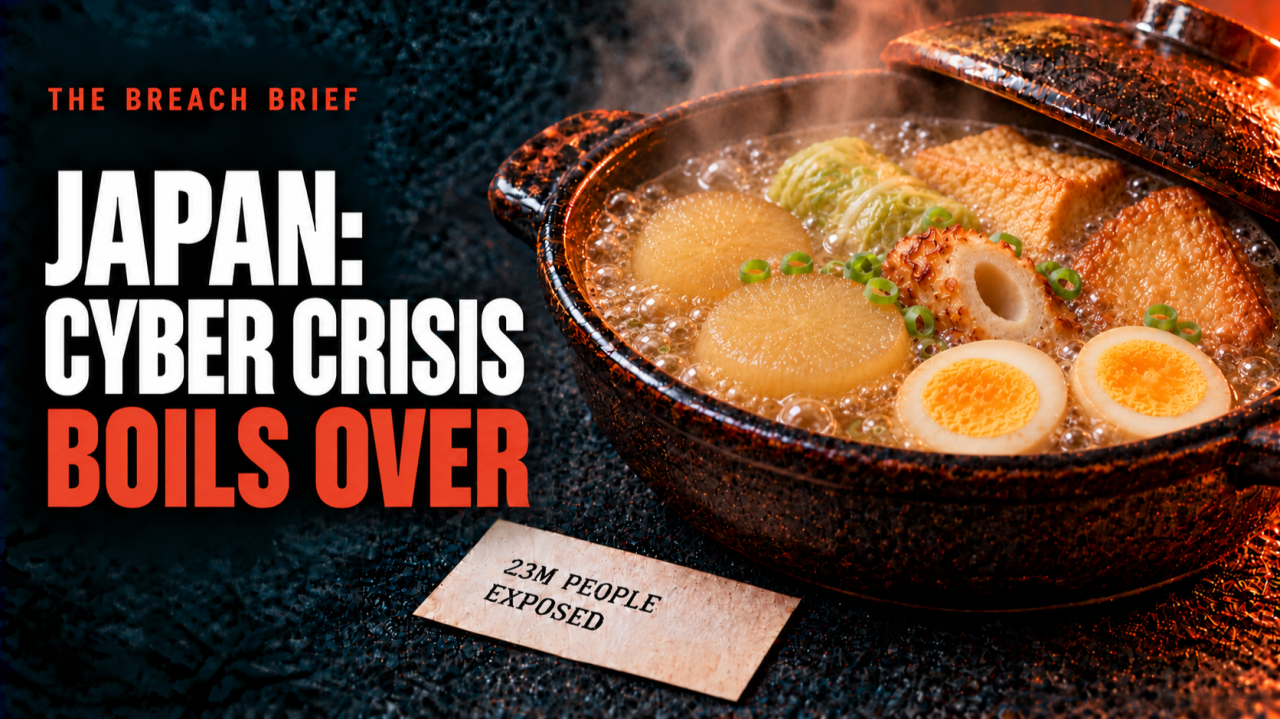 Japan: Cyber Crisis Boils Over